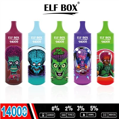 Cutie Elf RGB 14000 Pro de unică folosință 14000 Puffs Authentic E Pen de țigară